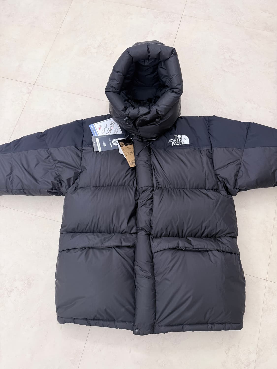 [XL] 노스페이스 힘다운 일본판 파카 블랙 상품이미지3