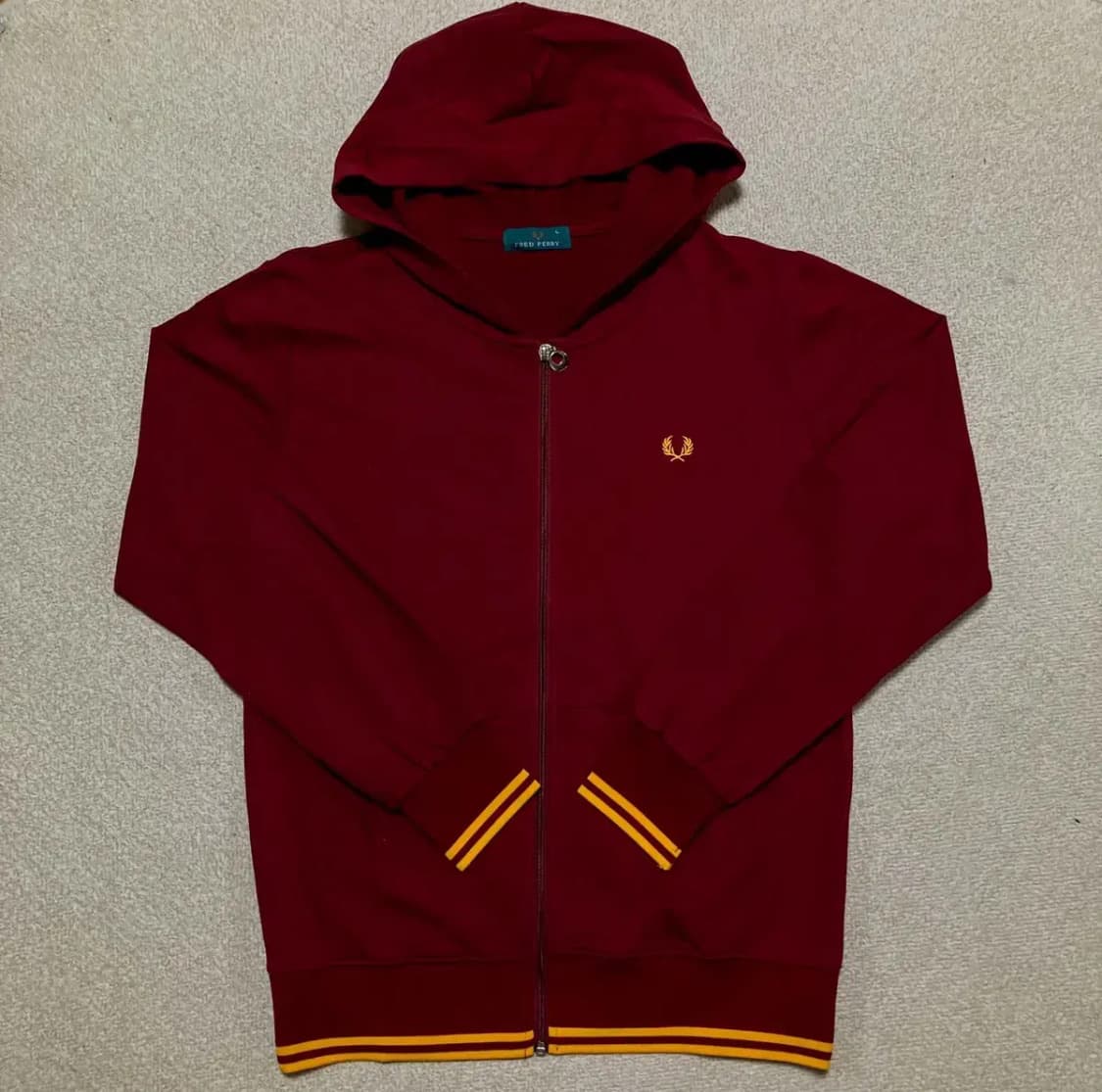 프레드페리 후드집업 상품이미지1