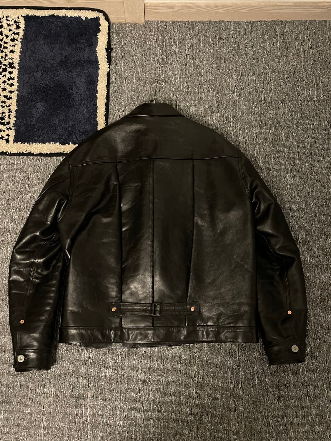 아웃스탠딩 소가죽 가죽자켓 M 상품이미지5