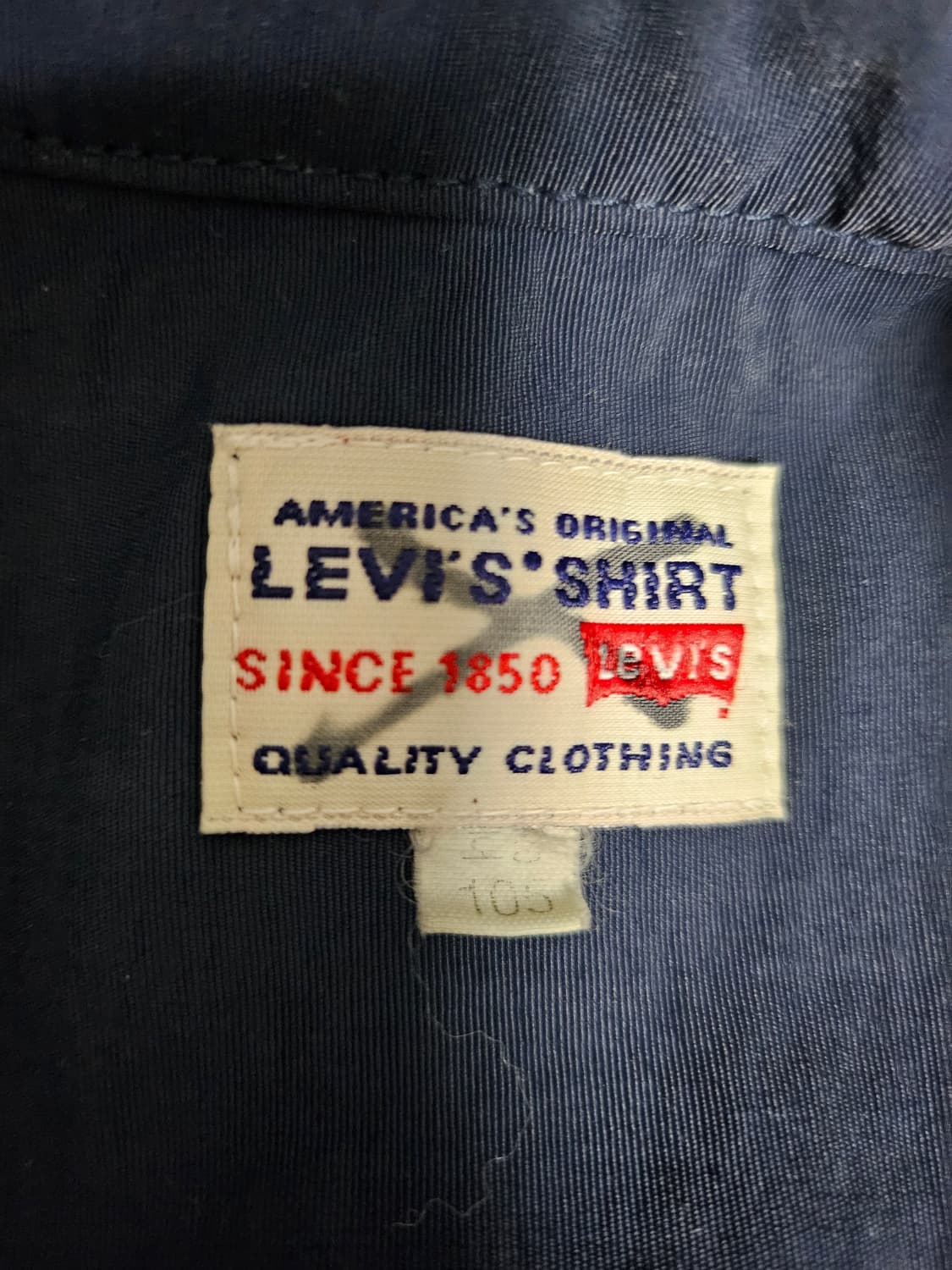 90s 리바이스 플란넬 울셔츠 상품이미지2