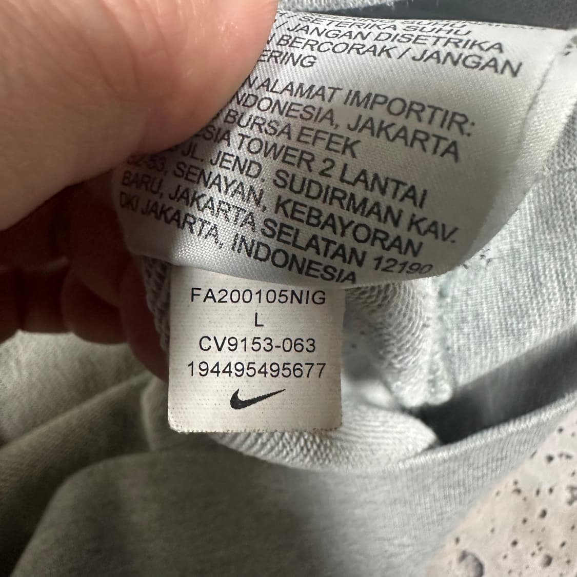 ✨ (바배) 나이키 빅스우시 배색 맨투맨  상품이미지5