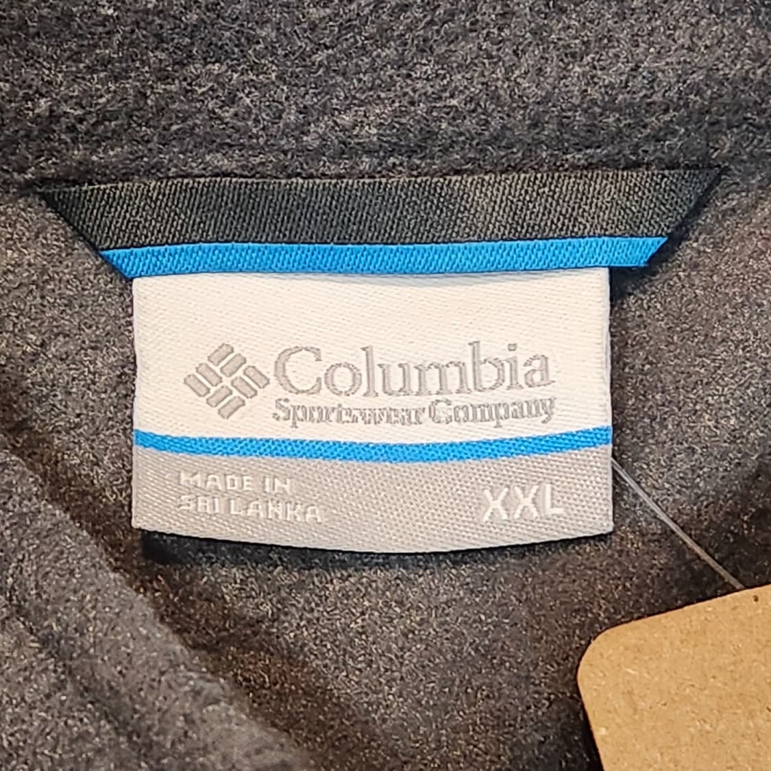 컬럼비아 회색 풀집업 플리스 자켓 (2XL) 상품이미지3