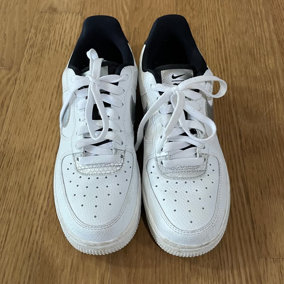 나이키 에어포스1 스우시 실버 240 상품이미지2