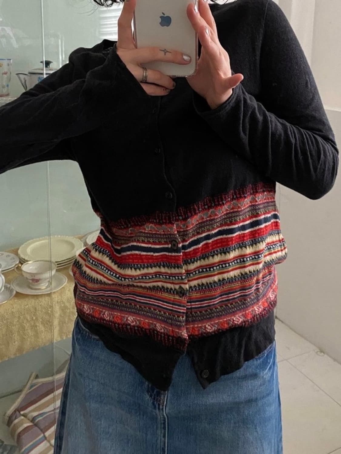 캐피탈 kapital 에스닉 가디건  상품이미지6