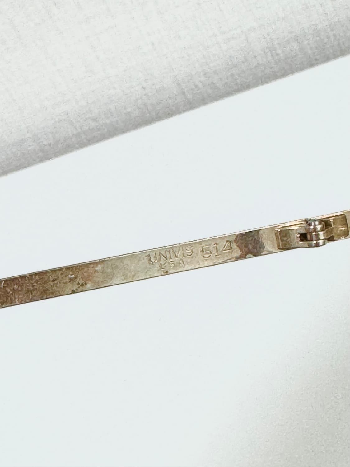 USA Univis 514 금테 안경 (50ㅁ20) 상품이미지4