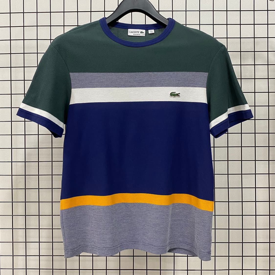 라코스테 멀티컬러 반팔 티셔츠 상품이미지1