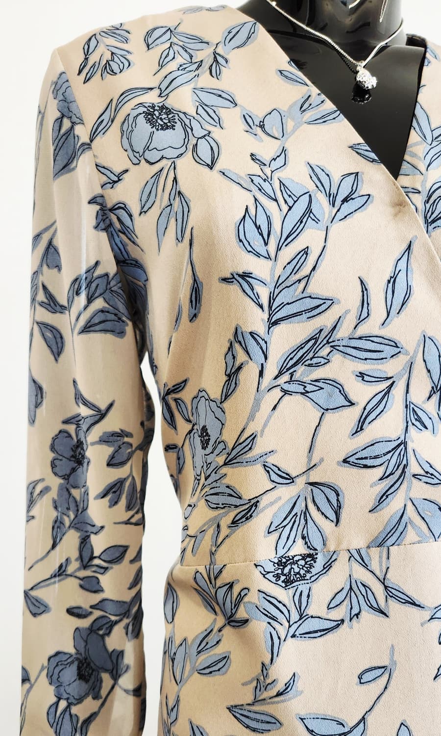 플라워 롱원피스  상품이미지4