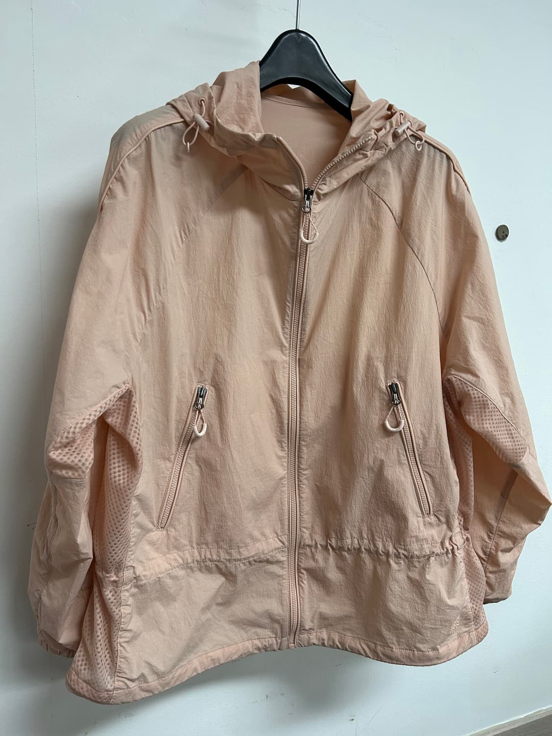 코오롱스포츠 핑크 바람막이 90 상품이미지3