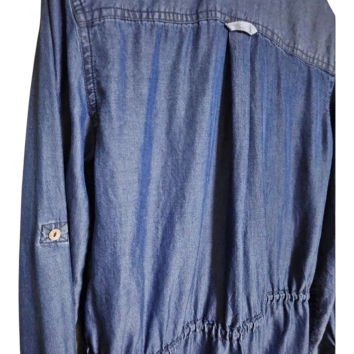 봄데일리룩 | 타미힐피거 데님 셔츠 원피스 55 | 벨트포함 A라인핏 상품이미지8