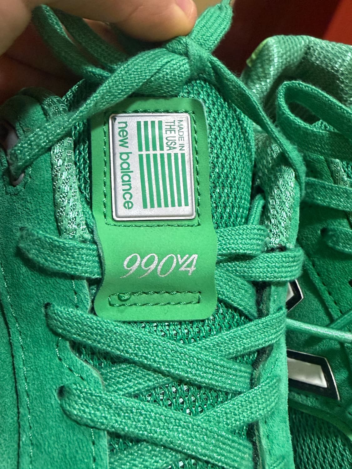 급처 뉴발란스 990v4 USA 그린 270 판매 상품이미지3