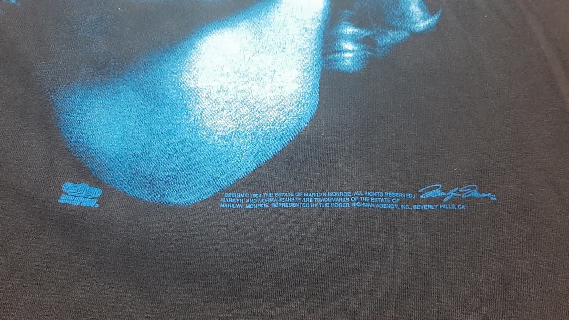 1994 빈티지 마릴린 먼로 티셔츠 상품이미지3