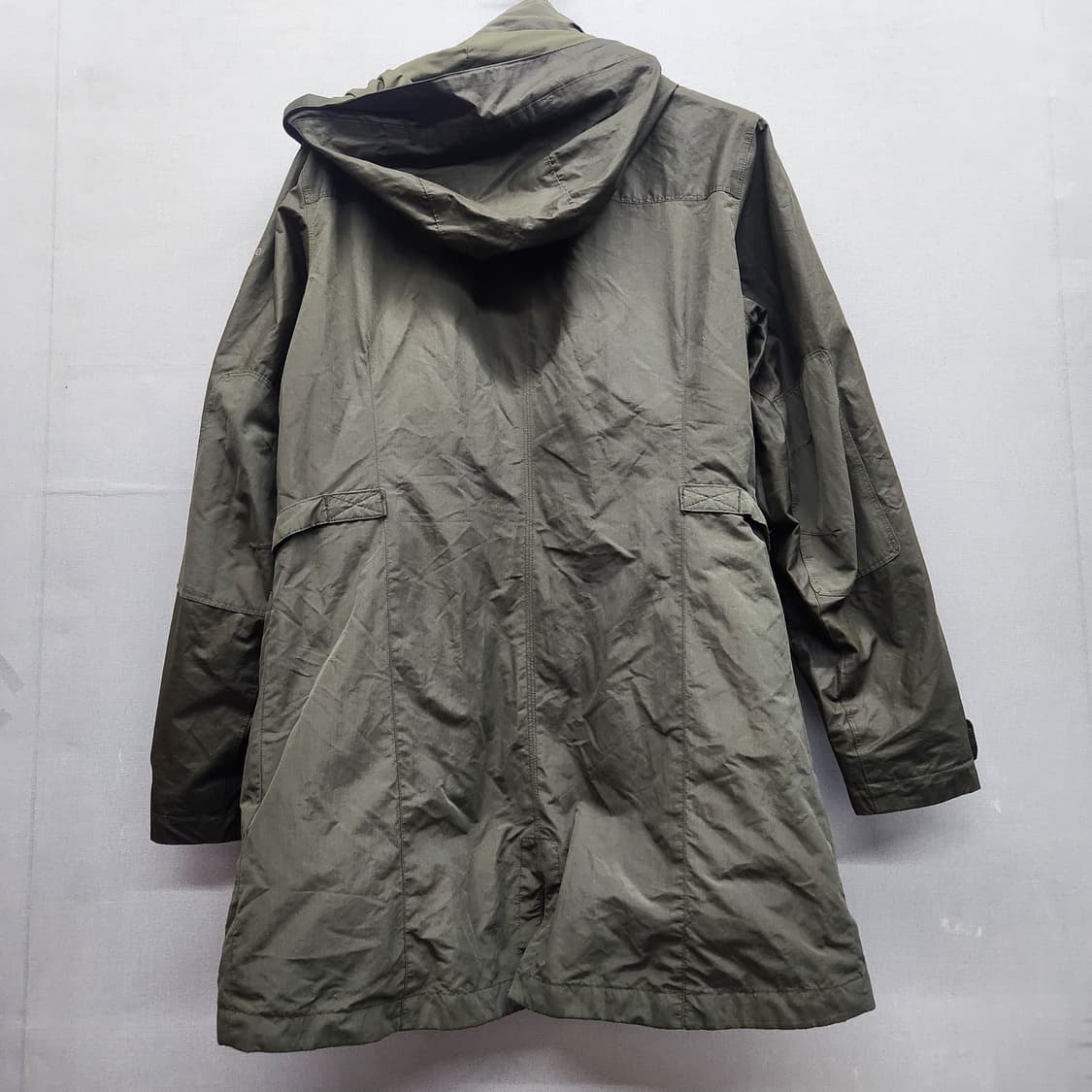 콜롬비아 카키 후드 야상점퍼 XL(L) 상품이미지5