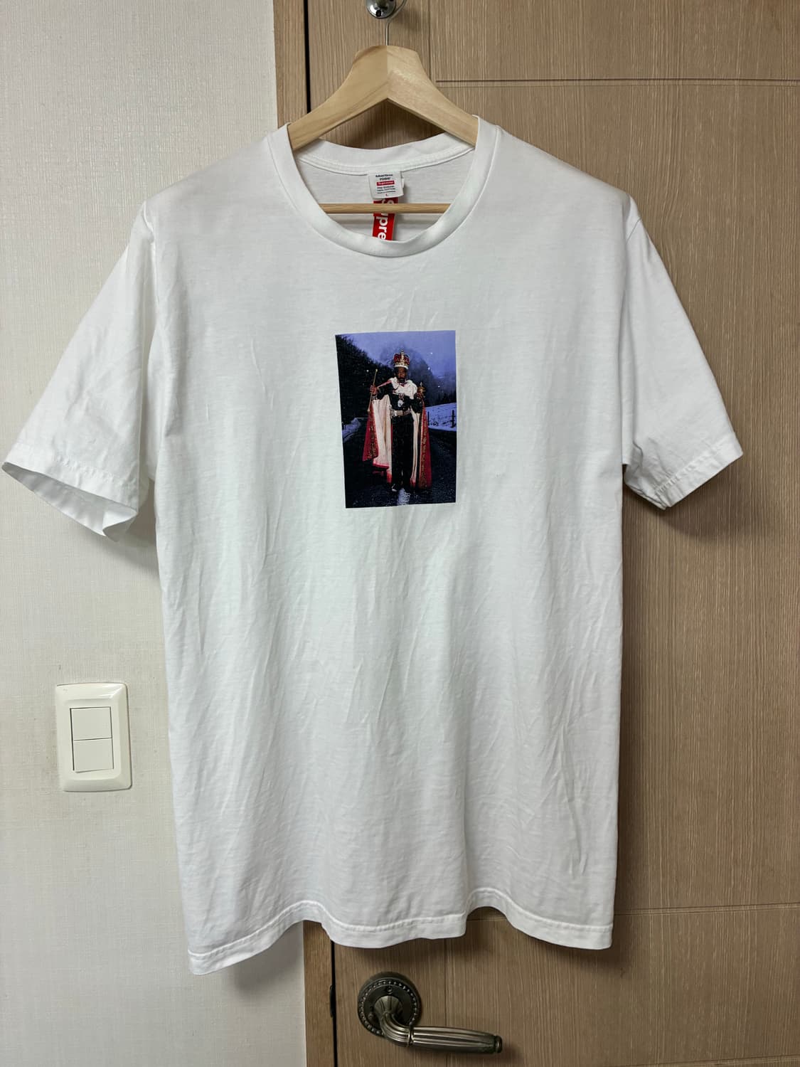 [L]슈프림x마틴로즈 티셔츠 화이트 상품이미지2