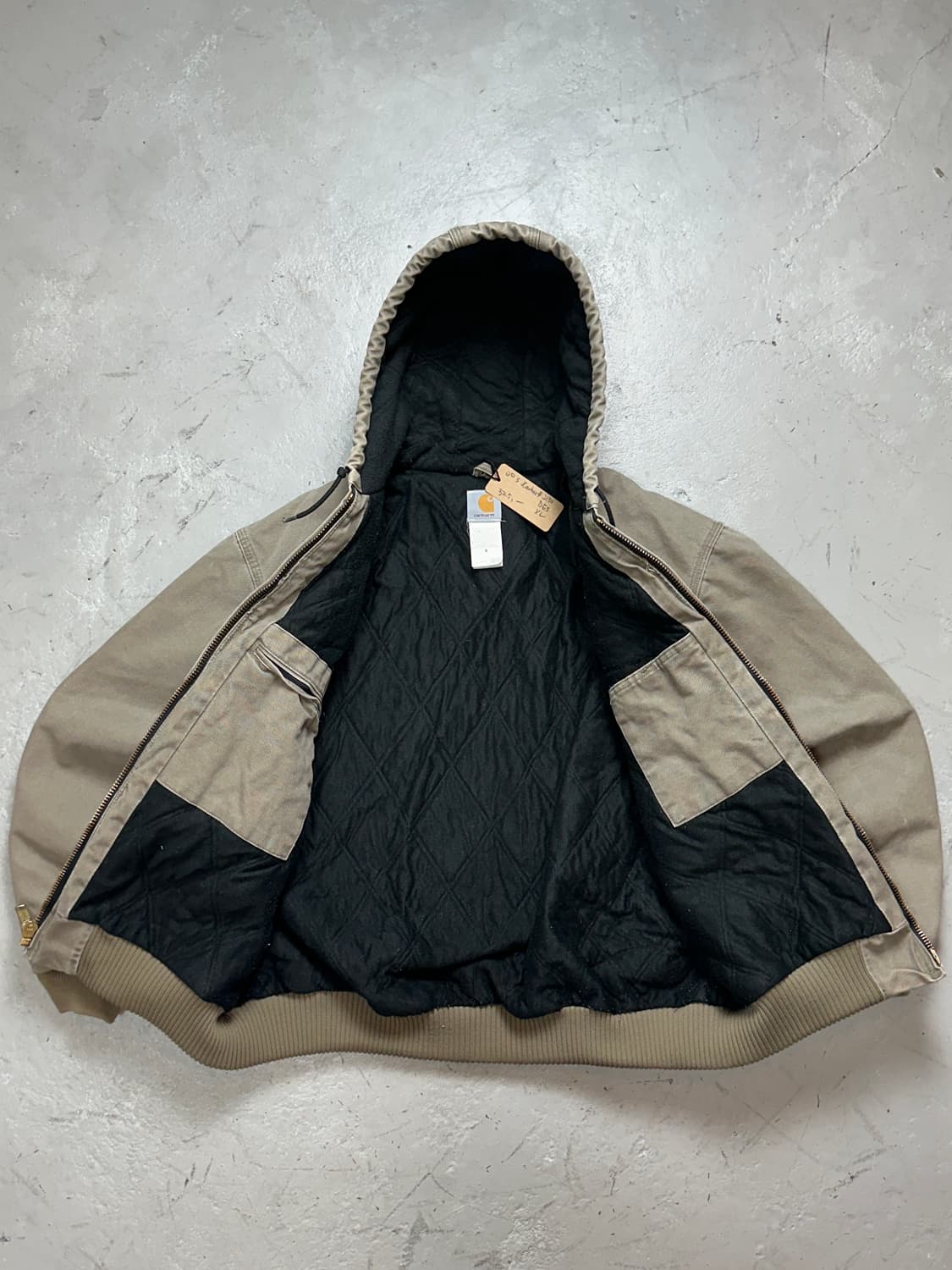 00’s OG 칼하트 J130 액티브 자켓 칼하트 DES J68 상품이미지7