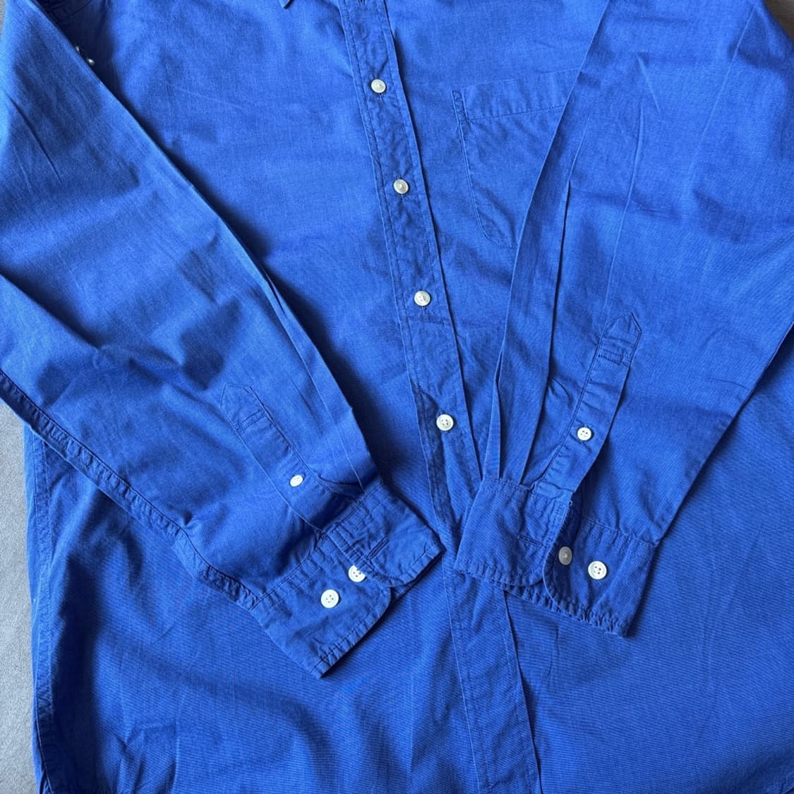 90년대 갭 딥 블루 긴팔 셔츠 상품이미지7