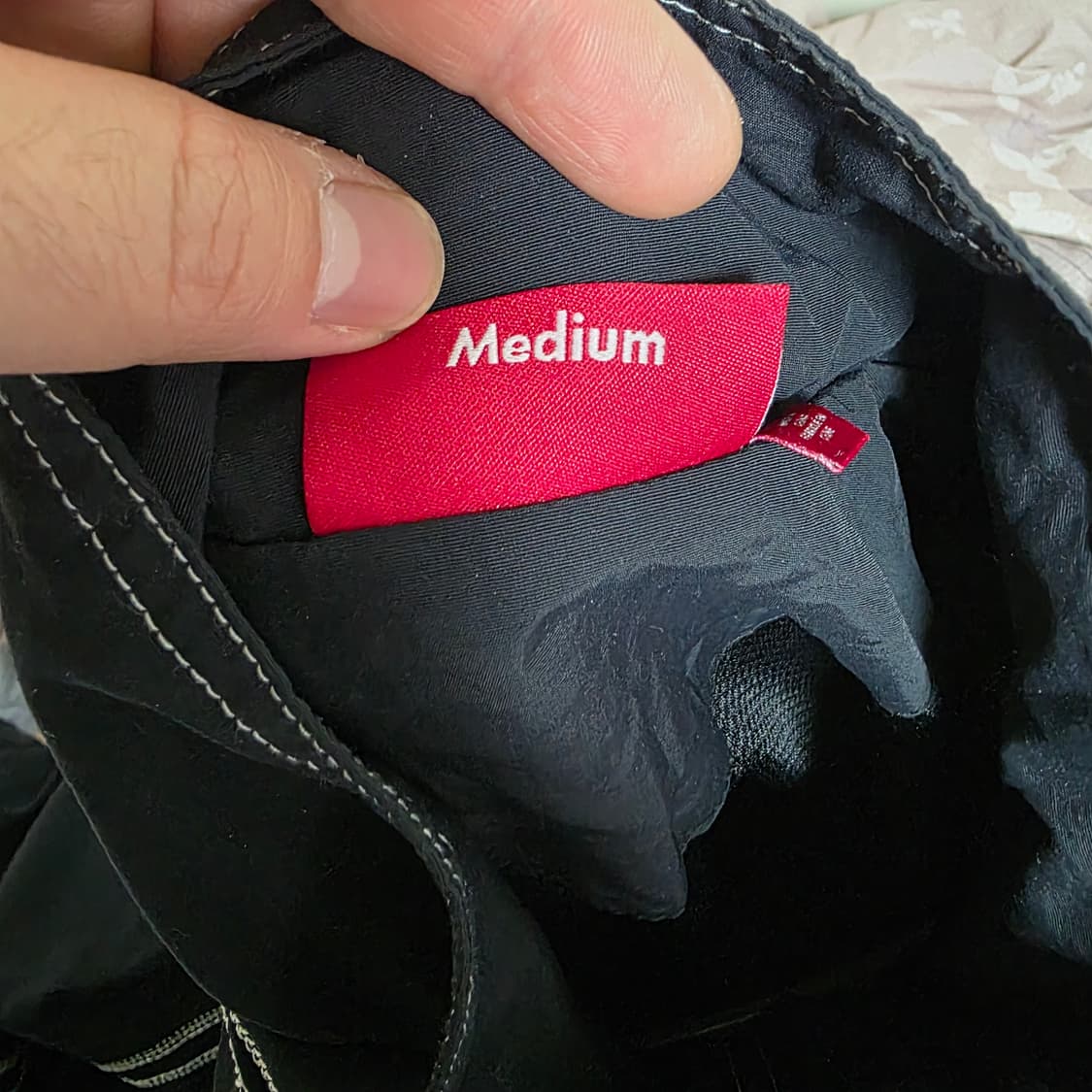 슈프림 25ss 스펠아웃 자수 트랙자켓 블랙 M사이즈 상품이미지6