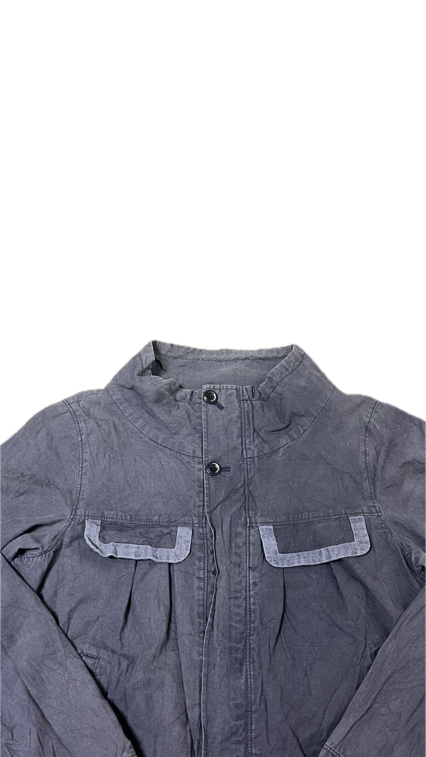 퍼플 워싱 워크 자켓 상품이미지8