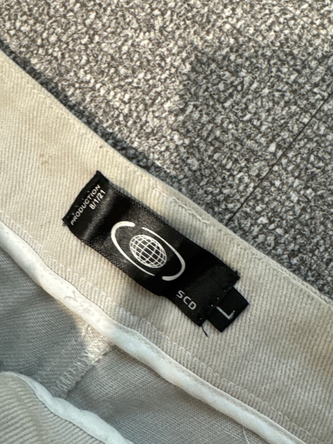 FRKM SCD 디스트로이드 워싱 플레어 팬츠 L  상품이미지8