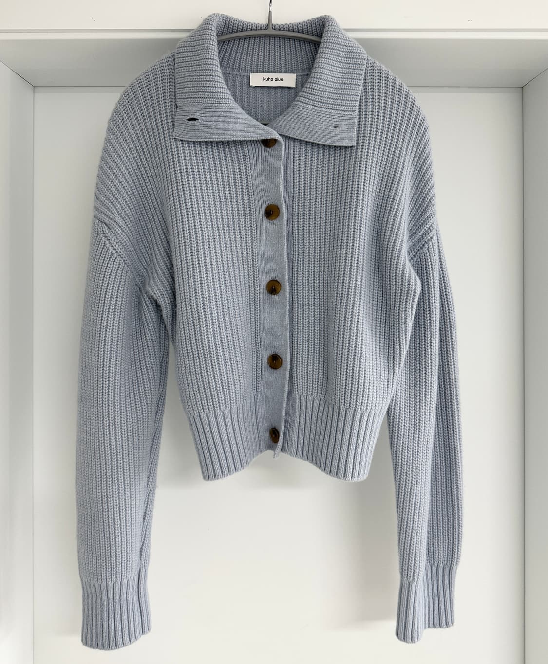 [구호 플러스] 여성 하이넥 가디건 / 안소희 착용 상품이미지4