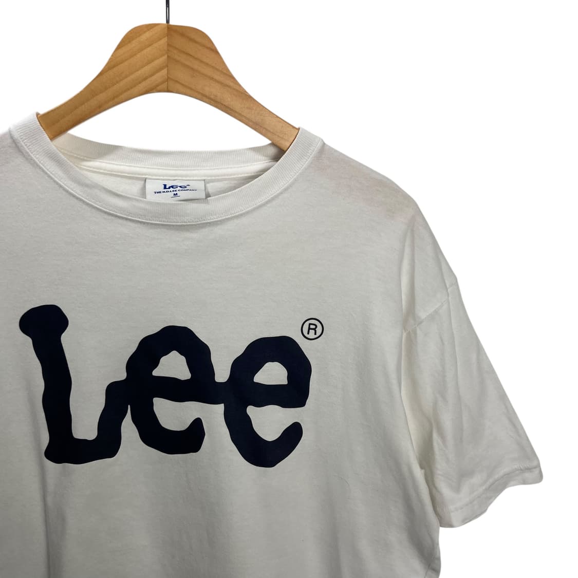 Lee 빅로고 화이트 반팔 상품이미지3