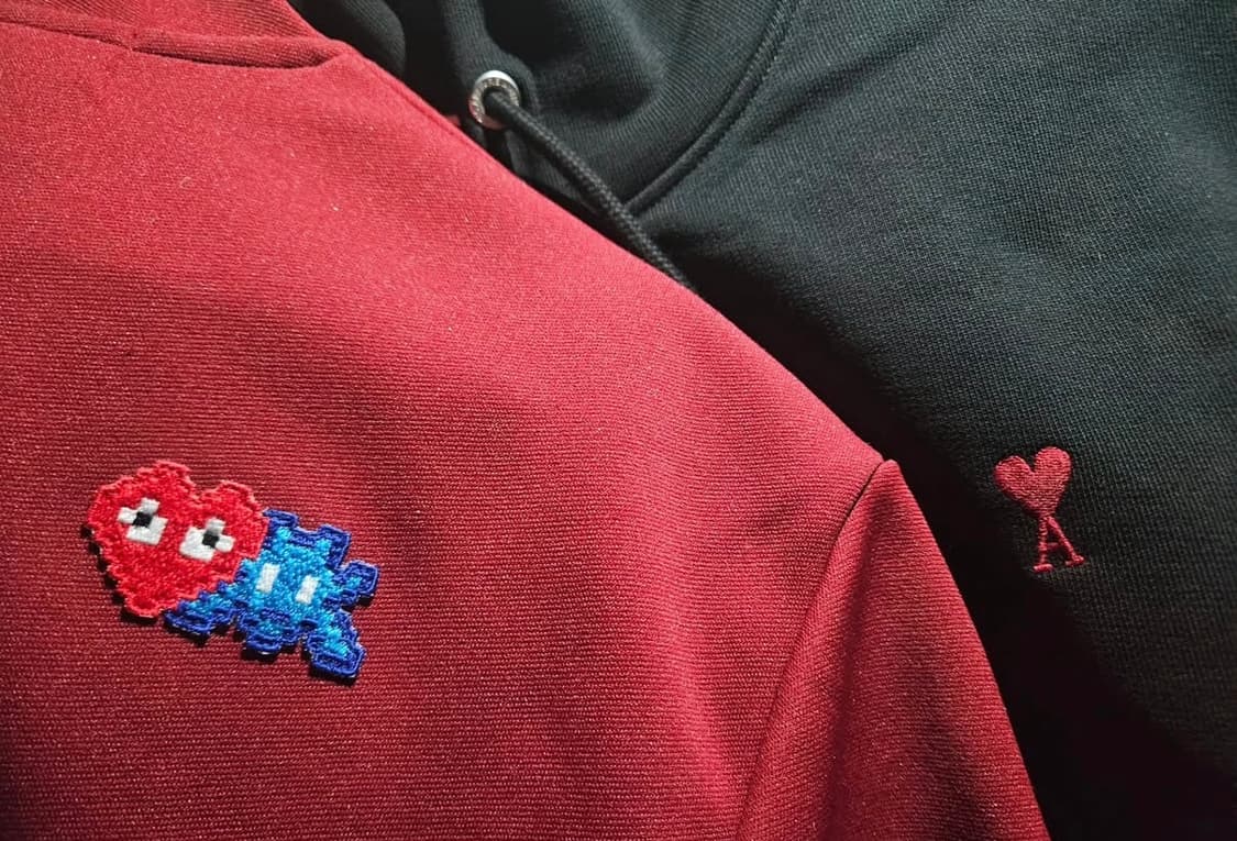 꼼데가르송 인베이더 후드집업 상품이미지2