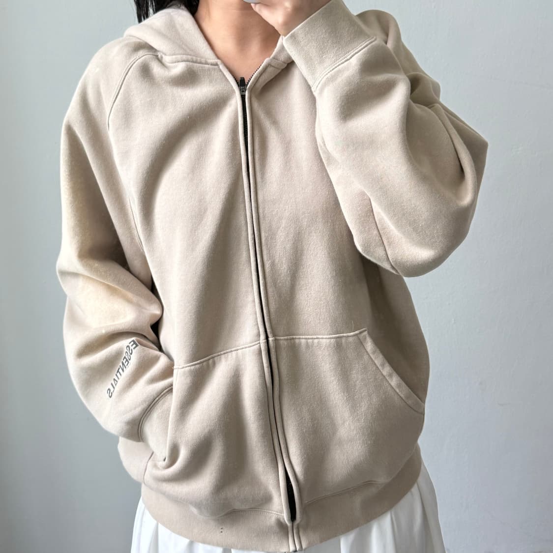 [L] 에센셜 피어오브갓 후드집업 상품이미지2