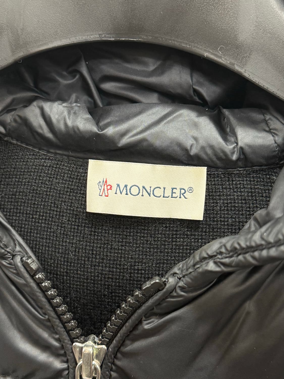 몽클레어 삼선 니트패딩 자켓 M사이즈 상품이미지2