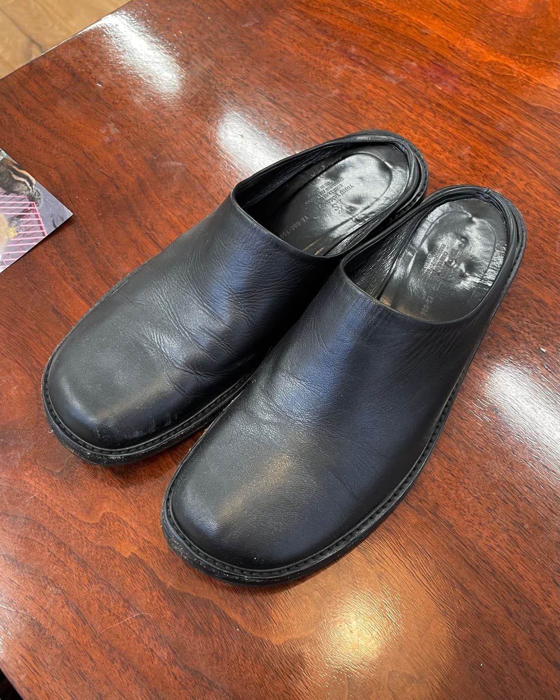 [225] 요지야마모토 와이즈 뮬 상품이미지1