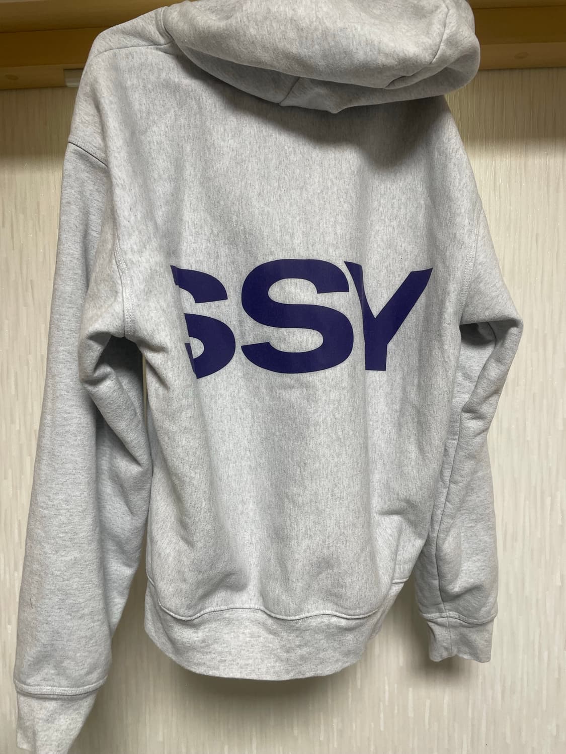 스투시 올 캡스 후드 애쉬 헤더 상품이미지4