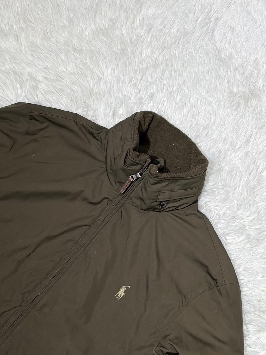 폴로랄프로렌 카키 포니 폴리쉘 자켓 상품이미지5