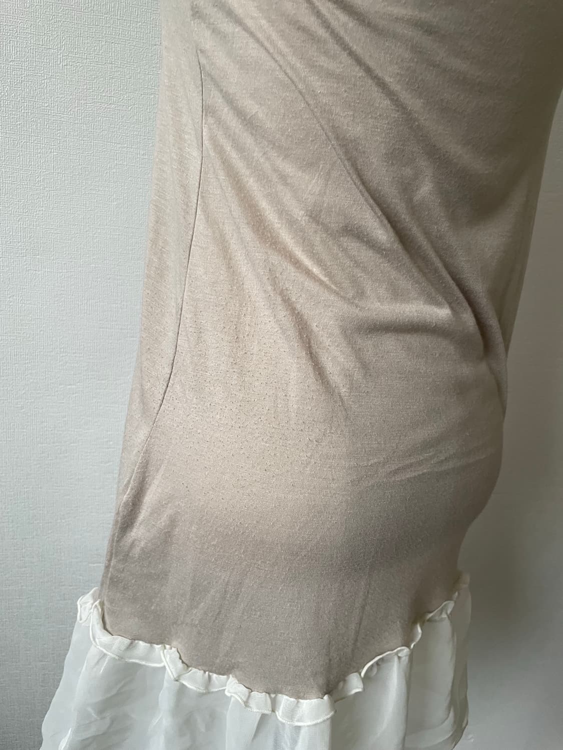Fortune Cookie Beige Lace Sleeveless 상품이미지7