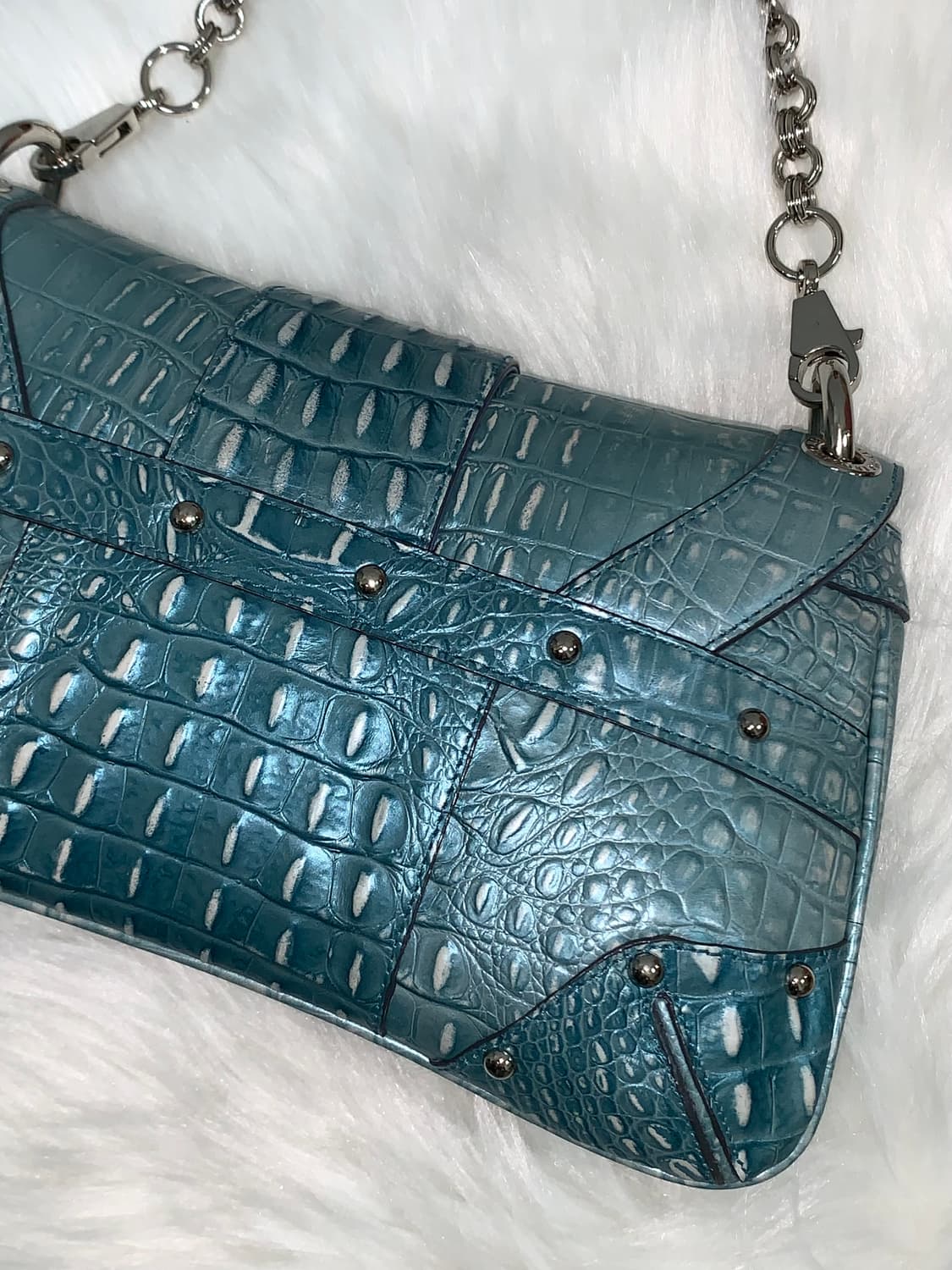 [S급] Metro City Crocodile shoulder bag 상품이미지3
