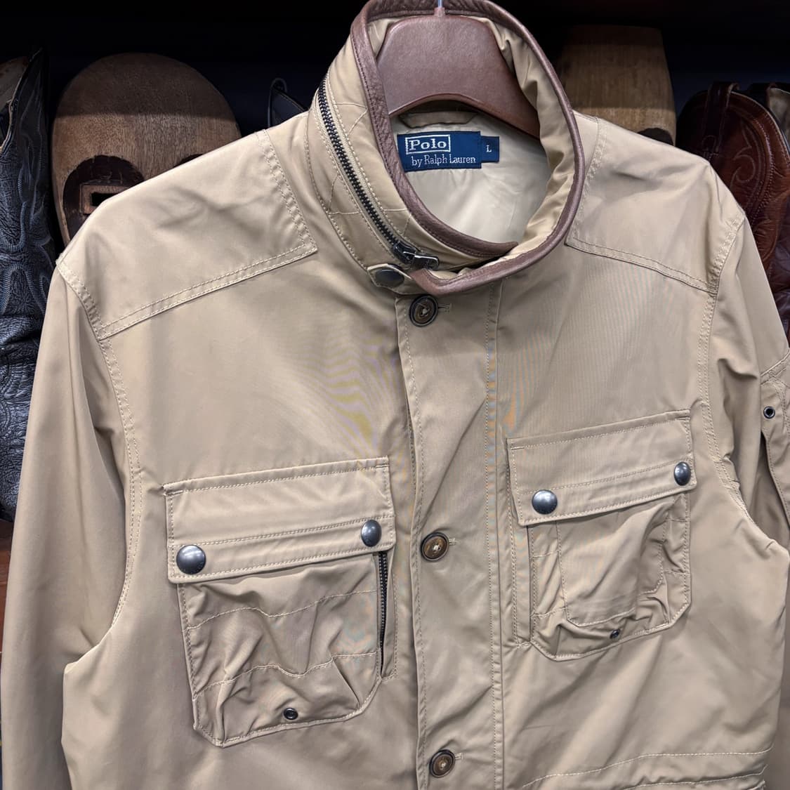 90s 폴로랄프로렌 나일론 사파리 헌팅 필드자켓 N170 상품이미지3