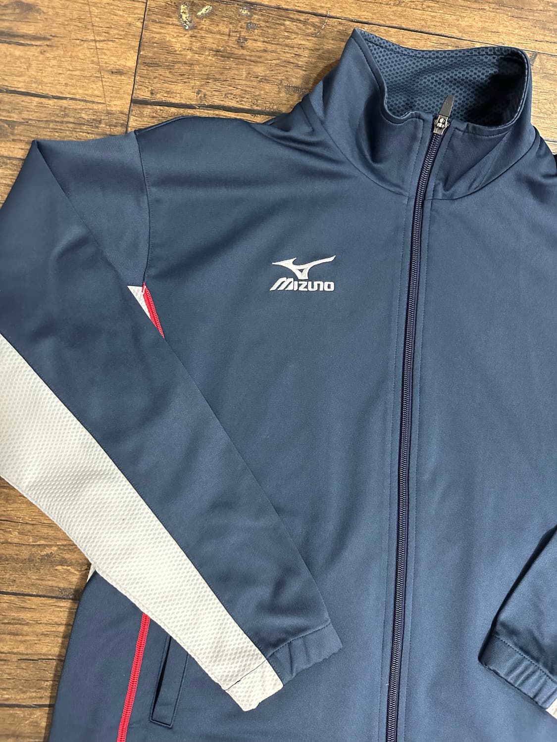 미즈노 네이비 트랙 자켓 XL 새제품 상품이미지2