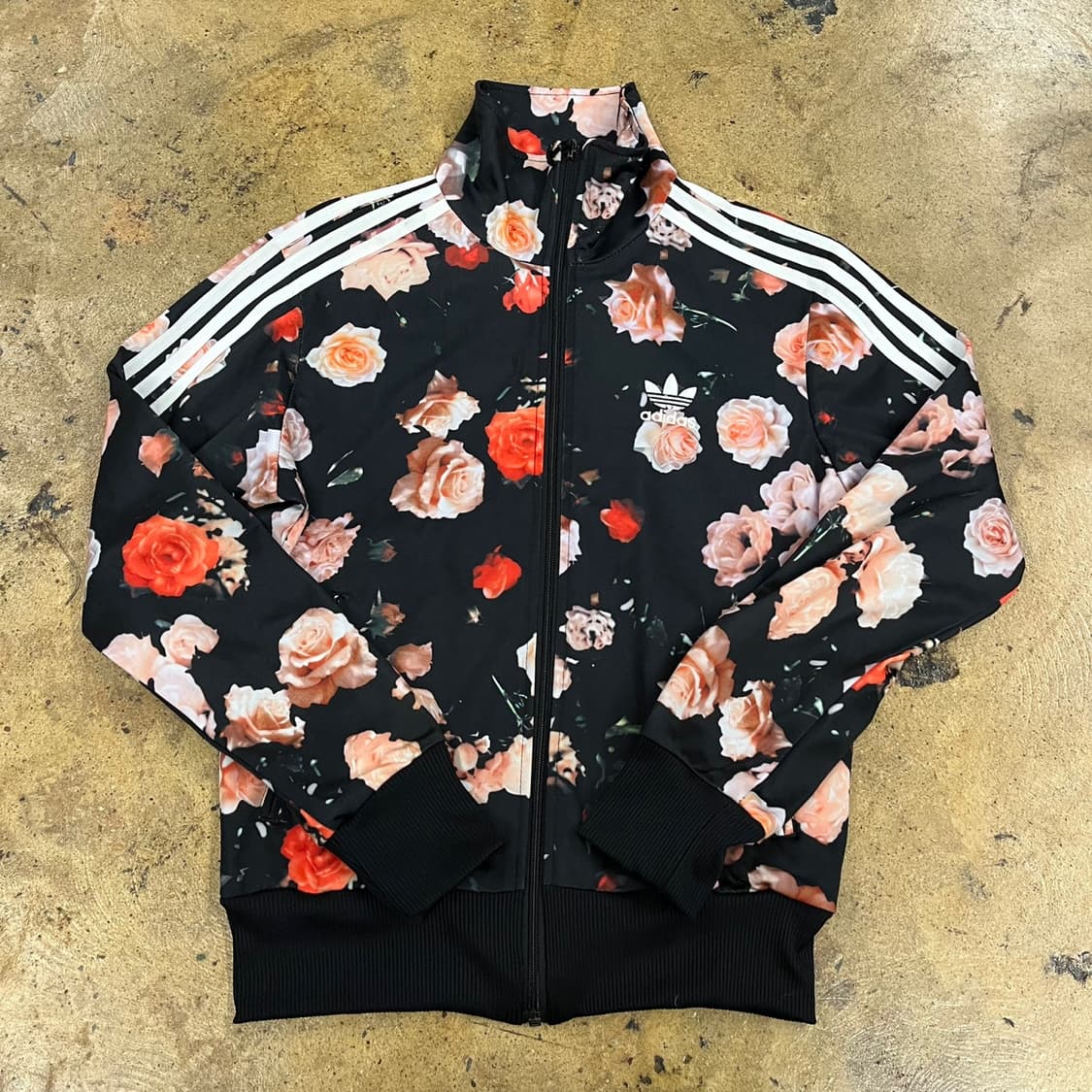 [정품/90] 아디다스 플라워 프린팅 트랙탑 져지 b17 상품이미지2