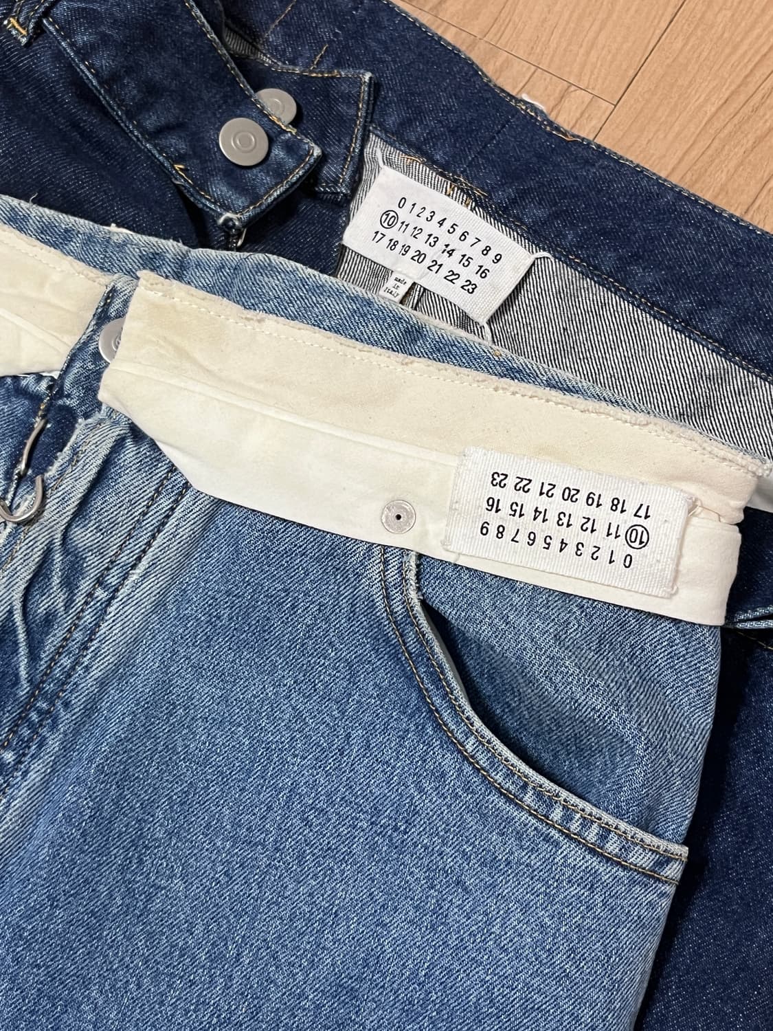 [34] 마르지엘라 폴디드 오버 데님 상품이미지1