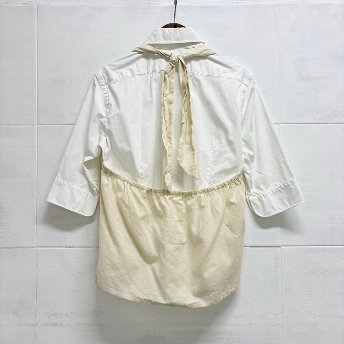 아이보리 제니 홀터넥 페어리 베스트 조끼 JPN 상품이미지6