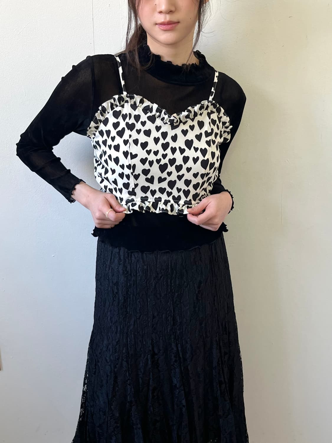 SHEENA DEL RAY 하트 뷔스티에 탑 상품이미지4