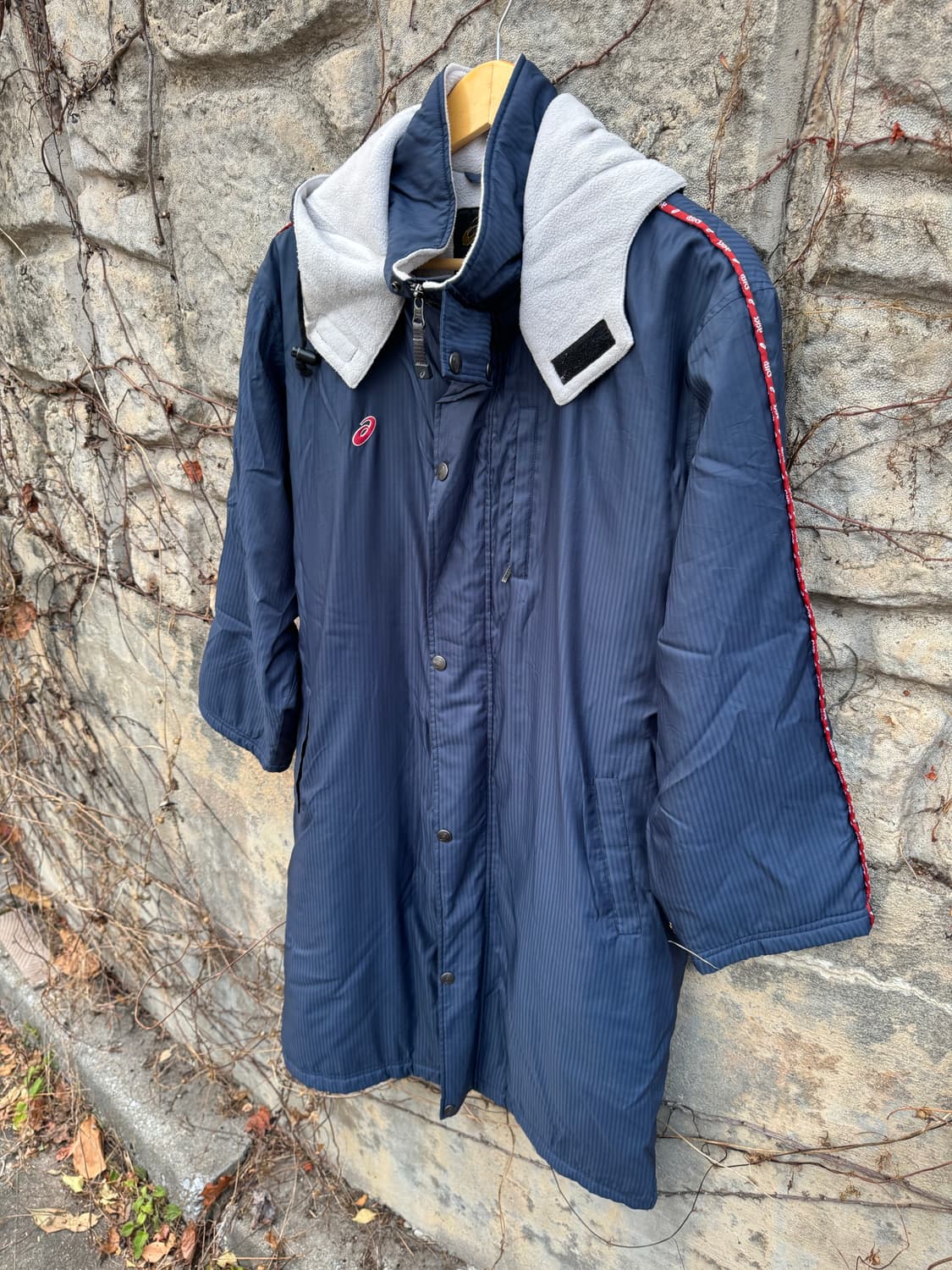 올드 아식스 빈티지 돕바 롱패딩 자켓  상품이미지3