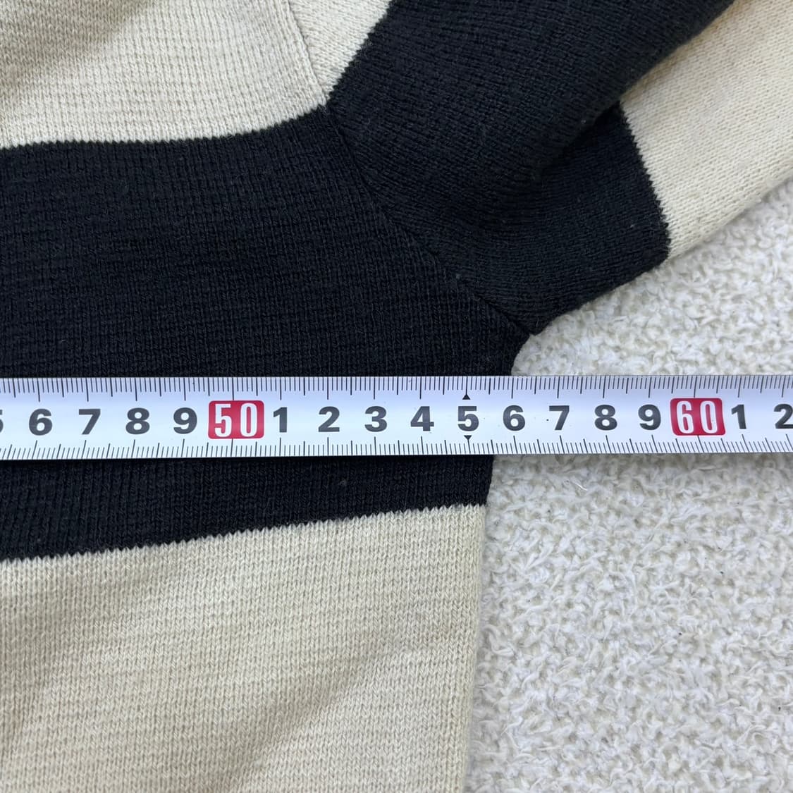 M 그루브라임 여성 스트라이프 브이넥 가디건 0528Y 상품이미지7