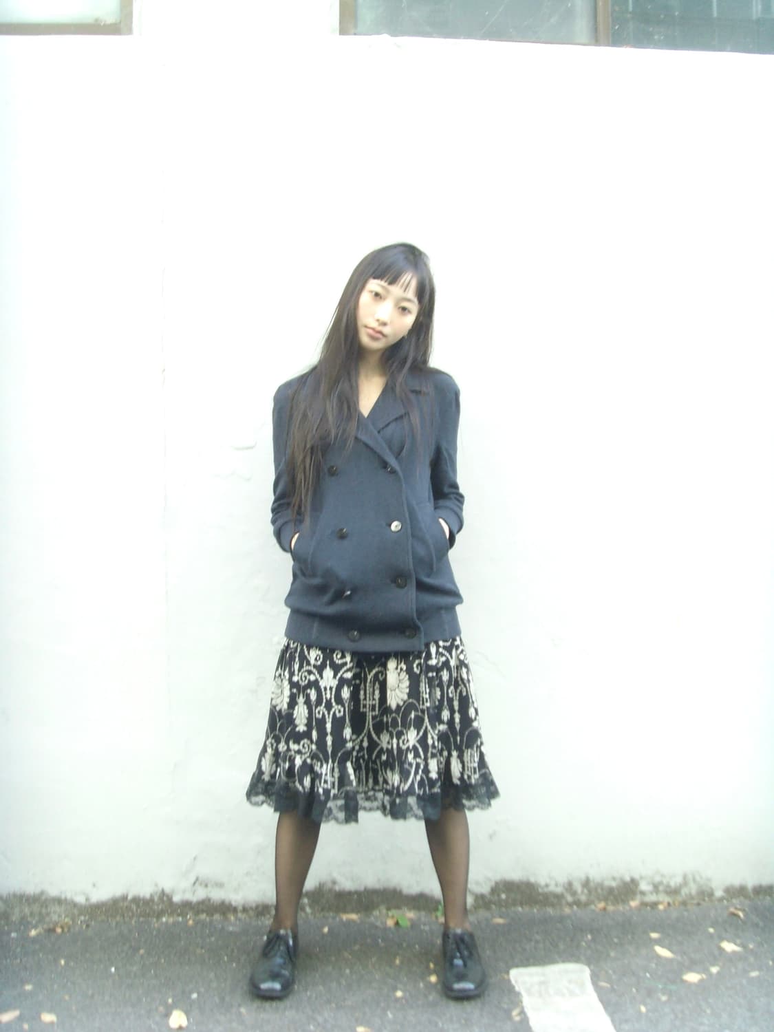 Jpn vintage midi skirt  상품이미지4