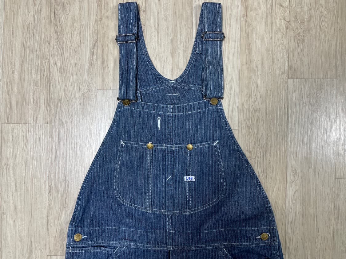 32~33) 50's 복각 Lee 헤링본 데님 오버롤(RRL&LVC&폴로 상품이미지1