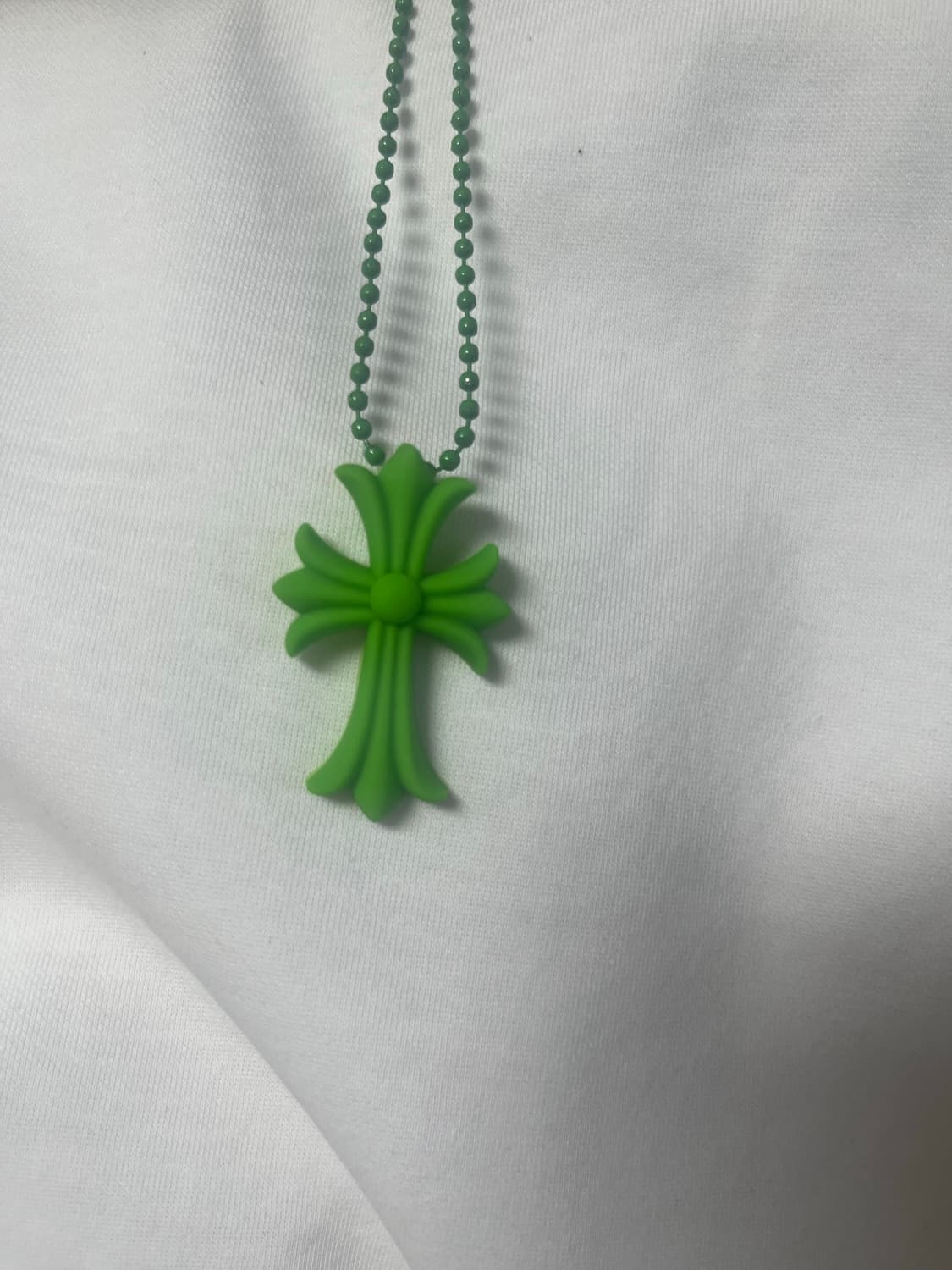 실리크롬 그린 목걸리 상품이미지1