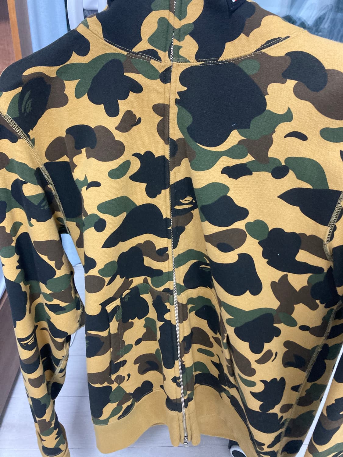 베이프 카모 후드집업 상품이미지1