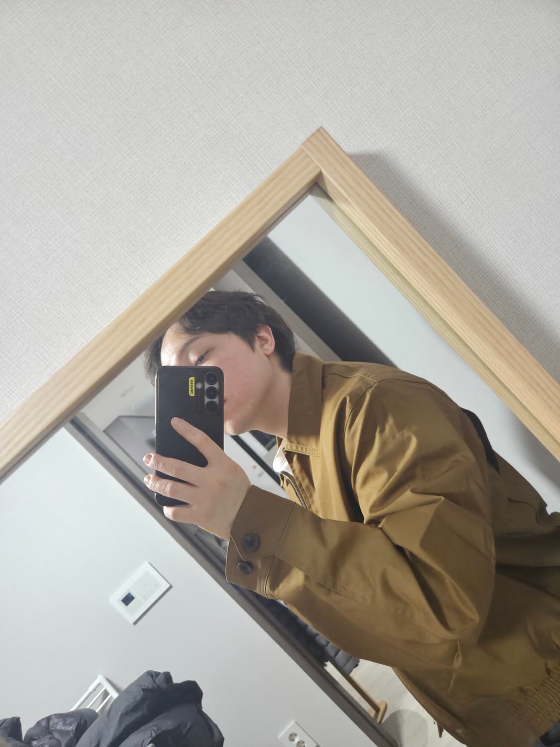 유니폼브릿지 워크자켓 카멜 m 상품이미지3