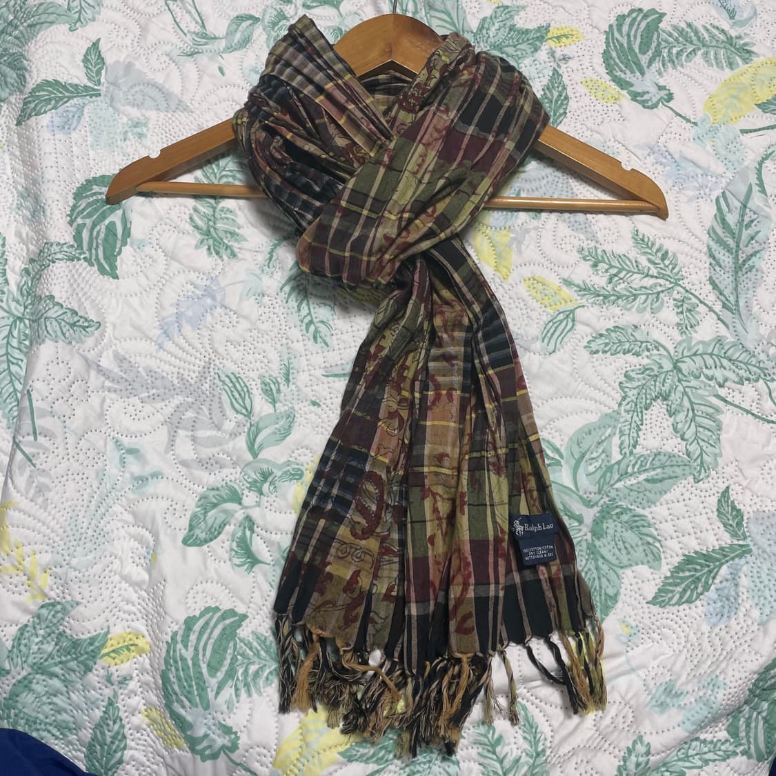 (2개) 폴로 랄프로렌 머플러, 데님앤서플라이 상품이미지2