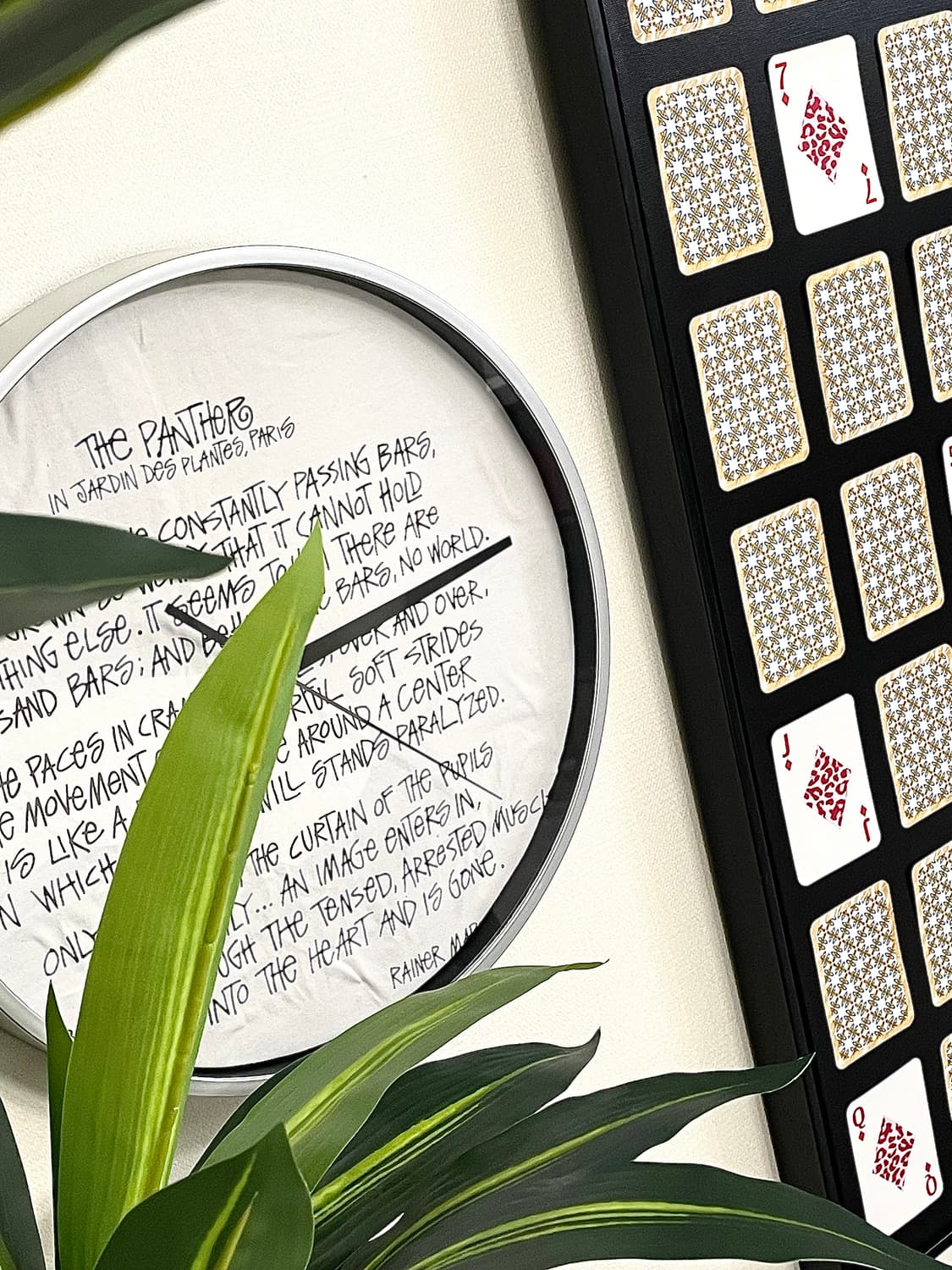 스투시 x 032c 업사이클링 34.5cm 벽시계 상품이미지3