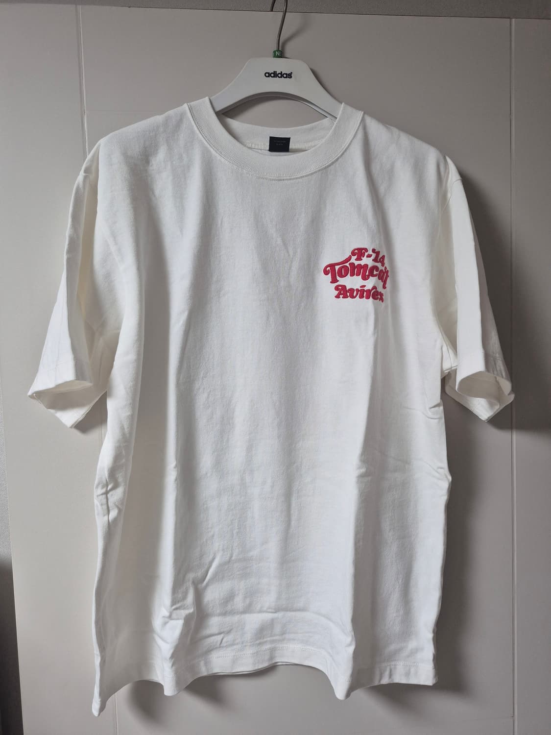 아비렉스 반팔티 탑건 F-14 톰캣 반팔 티셔츠 화이트 상품이미지2