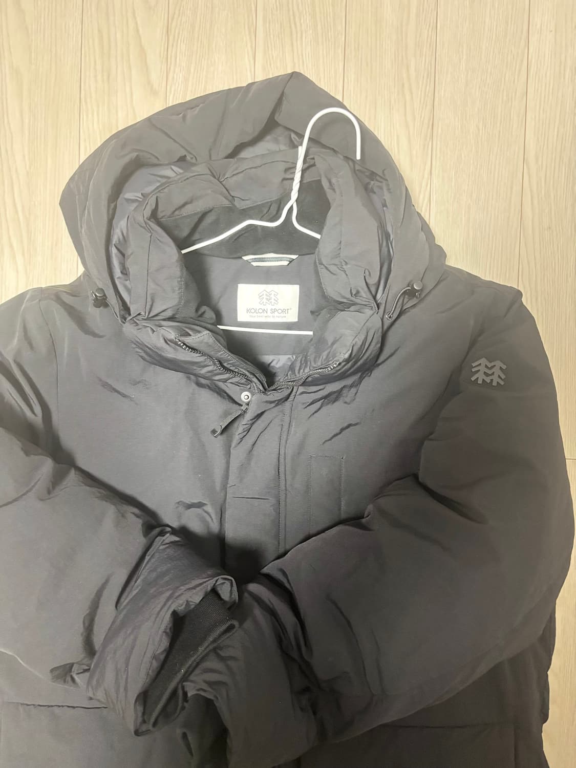 코오롱스포츠 구스다운 논퀼팅 다운 에이제닉 105 상품이미지6