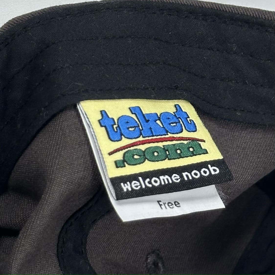 teket 테켓 피그먼트 브라운 볼캡 모자 상품이미지5